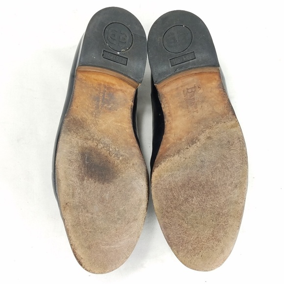 Barker Shoes Black Slip On Loafer Leather Moc Toe Horsebit Mens Sz 8.5 England - Picture 4 of 15